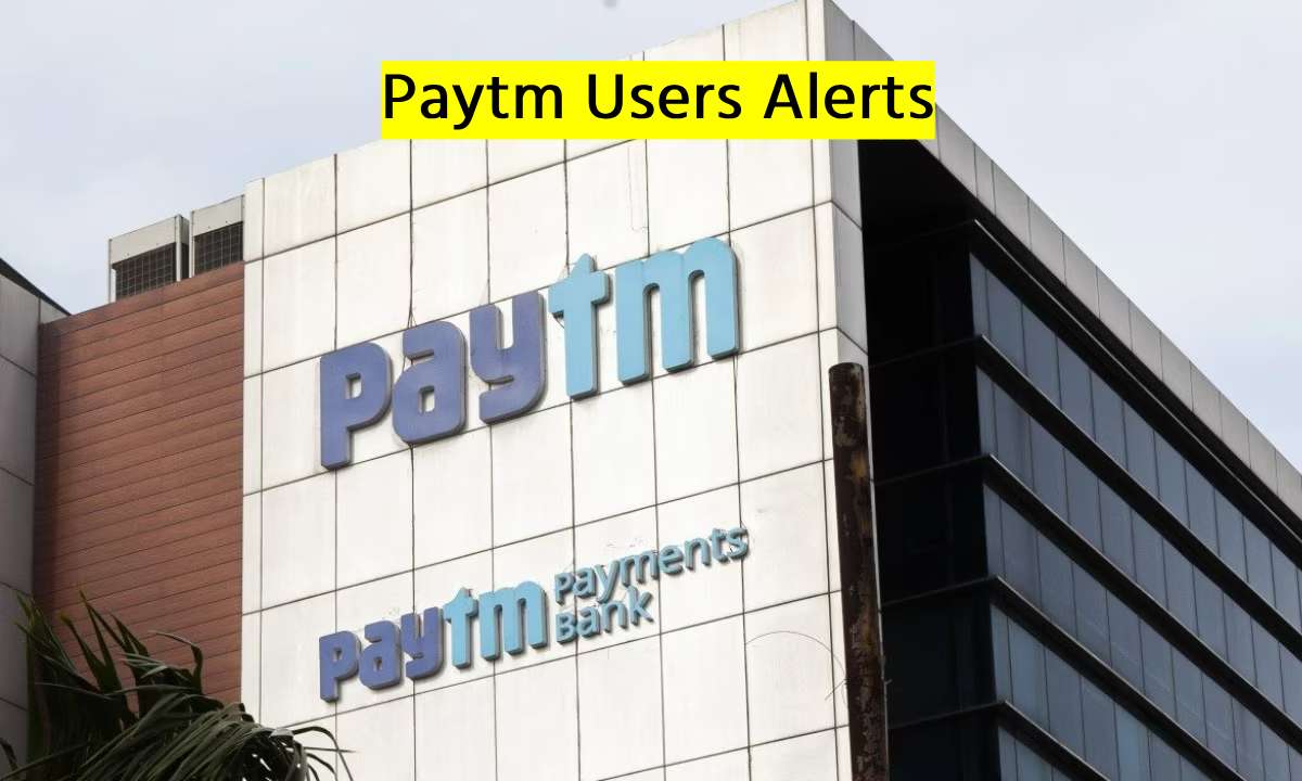 Paytm Users Alerts